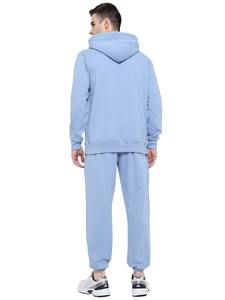 OEM Blank Unisex Men Pullover Sweatsuit Custom <b>Lightweight</b> <b>hoodie</b> with joggers set Breathable Training Tracksuit loose fit Set - Product Image 2