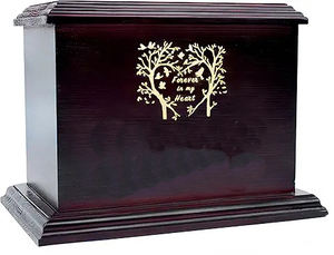 Handmade American-Style Modern Wooden Cremation <b>Urns</b> Male and Female Decorative Funeral Burial <b>Urns</b> - Product Image 2