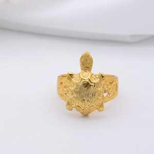 Anillo de latón hecho a mano de calidad superior al por mayor de moda con hebilla en forma de tortuga joyería de diseño moderno para uso en fiestas - Product Image 5