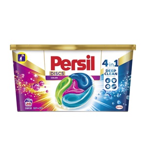 Cápsulas de Lavandería PERSIL DISCS DEEP Clean - 28 piezas - Fórmula 4 en 1 para un Poder de Limpieza Máximo - Product Image 5