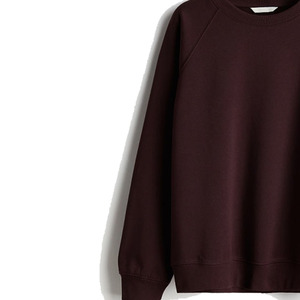Sweat-shirt unisexe surdimensionné à col rond, manches régulières, motif cœur, en molleton bouclette, sérigraphié, respirant, en polyester, pour l'automne - Product Image 6