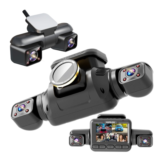 4K Dash Cam 5 Channel 5G WiFi Car Camera 4 Cameras Driving Recorder Car Black Box with Built-in GPS Night Vision Parking Monitor