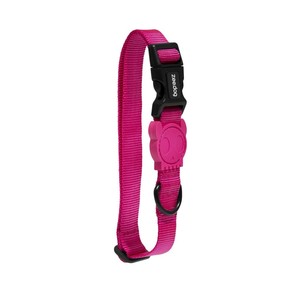Luxurious Pink LED Pet Collar Rechargeable TPU Floral Animal Patterns for Cat Training Party Occasions Fashionable Leash Style - Product Image 1