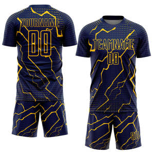 Auténtico uniforme de fútbol, transpirable, ligero, duradero, resistente a la humedad, para equipos escolares, clubes de fútbol, academias - Product Image 4