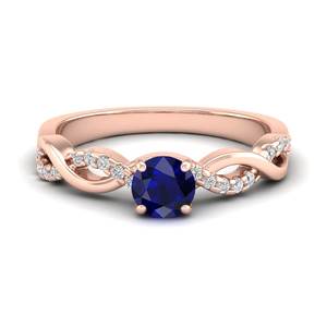 Reyes แหวนเพชรโมอิสสีเงินสเตอลิง925ดีไซน์แฟชั่นใหม่สำหรับงานแต่งงานเครื่องประดับเพชรแซฟไฟร์สีฟ้า0.5Ct สำหรับผู้หญิงแหวนหมั้น - Product Image 5