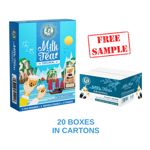 Factory Wholesale OEM High Quality Boba Milk <b>Tea</b> Material Special <b>Bubble</b> Milk <b>Tea</b> <b>Ingredients</b> Chewy Brown Sugar Tapioca Boba - Product Image 1