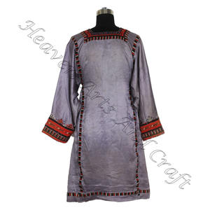 Vintage noir Afghani Balochi robe à la main afghani/irani/balochi/pakistanais/indien BDR058 femmes portent le meilleur design robe Vintage - Product Image 6