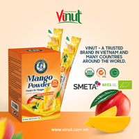 20 Zakken/doos Gevriesdroogd Instant Mango Vruchtensap Poedervrij Monster, Groothandel Drank Frisdrank/Private Label Oem