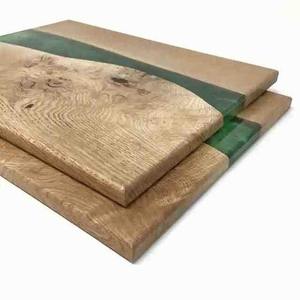Blocs à découper en bois et résine de luxe pour accessoires de cuisine planche de meilleure qualité planche à découper en bois au design naturel pour la maison - Product Image 2