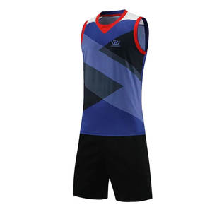 Uniforme de volley-ball léger de haute qualité fabriqué en uniforme de volley-ball en polyester pour adulte - Product Image 2