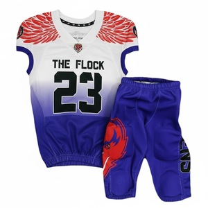 Conjunto de Fútbol Americano Personalizado con Costuras en Tela de Sarga, Uniforme de Fútbol Americano Juvenil Transpirable para Entrenamiento - Product Image 1