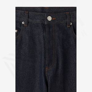Pantalones Vaqueros de Mezclilla para Hombre 2025, Pantalones Ajustados, Vaqueros Ajustados para Hombre, Venta al por Mayor de Fábrica, Transpirables, Rectos, Servicio OEM - Product Image 4