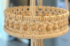 Muñeca de Macramé Colgante, Juguete Decorativo para Cocina, Material de Algodón, Educativo, Alta Calidad - Product Image 3