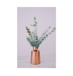 Modern Glossy Metal Flower <b>Vases</b> for Home and Restaurant Decor for Wedding Tabletop Economically Priced <b>Decorative</b> Design - Product Image 3