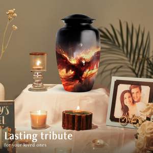 Urnas de cremación Phoenix para hombres, cenizas, urnas de entierro masculinas adultas para cenizas humanas adultas, cenizas únicas para mujeres, tamaño personalizado - Product Image 5