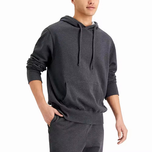 <b>Cotton</b> Breathable Wholesale Men Casual Hoodies and Shorts Set Two Piece Shorts Outfit Long Sleeve Hoodie And Short Set - Product Image 5