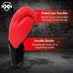 Suministro directo de fábrica Correa de muñeca ajustable Guantes de boxeo para la práctica de boxeo disponibles a precio al por mayor de La India - Product Image 6