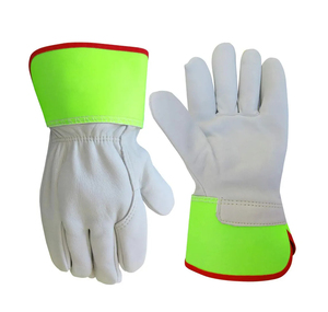 Guantes mecánicos de cuero transpirables personalizables para uso diario para ciclismo, pesca, playa, plantar flores, jardinería - Product Image 1