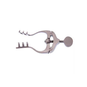 Jansen Retractores 10cm 3x3 Puntas Romas/Afiladas Instrumentos de Cirugía General de Acero Inoxidable de Alta Calidad Retractor de Retención Automática - Product Image 1