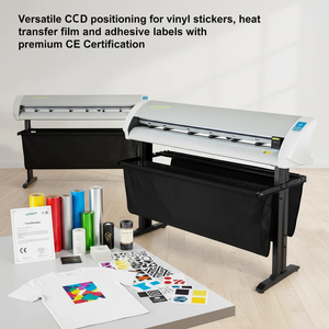 Traceur <span class=keywords><strong>de</strong></span> découpe automatique <span class=keywords><strong>de</strong></span> film vinyle pour étiquettes, autocollants, film <span class=keywords><strong>de</strong></span> protection <span class=keywords><strong>de</strong></span> peinture (PPF) et film <span class=keywords><strong>de</strong></span> transfert thermique DIY, avec caméra CCD, coupe <span class=keywords><strong>de</strong></span> contour haute précision 1300 mm - Product Image 1