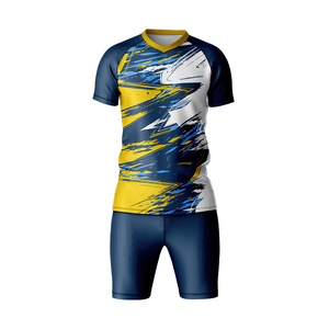 Conjuntos de uniformes de fútbol personalizados para hombres, camiseta y pantalones cortos de fútbol de equipo personalizado con servicio de impresión de números y logotipos - Product Image 3