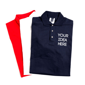 T-shirt polo personnalisé pour hommes 100% coton à manches courtes Vente en gros Logo brodé Chemise polo vierge Vente en gros - Product Image 4