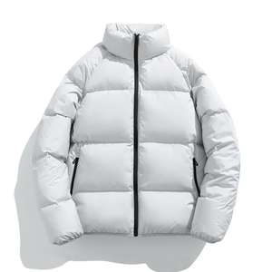 Veste matelassée au design unique pour hommes, vêtements d'hiver de haute qualité, veste légère et imperméable à capuche décontractée pour le travail de grande taille - Product Image 6