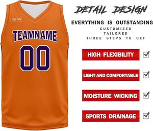 Uniforme de Baloncesto Personalizado por Sublimación para Adultos, Camiseta de Equipo Escolar, Impresión por Transferencia de Calor, Transpirable - Product Image 6