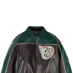 แจ็คเก็ตหนังแท้ Avirex สำหรับผู้หญิง ราคาดีที่สุด แจ็คเก็ตฤดูหนาวคุณภาพพรีเมียม กันลม กันน้ำ มีทุกขนาด - Product Image 4