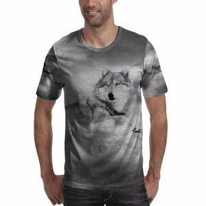 Camisetas de sublimación de alta calidad, camiseta de sublimación para hombres, camisetas de manga corta para gimnasio, camisetas de secado rápido con logotipo personalizado para hombres - Product Image 1