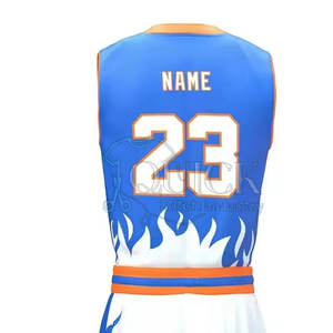 Uniforme de basket-ball de vêtements de sport de plein air personnalisés de haute qualité 100% matériau en polyester - Product Image 6