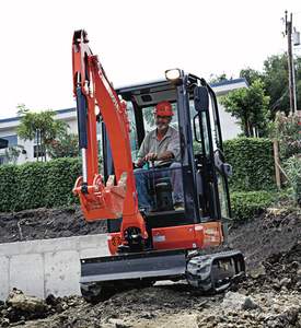 รถขุด KX018-4ขนาดเล็กกะทัดรัด - Product Image 1