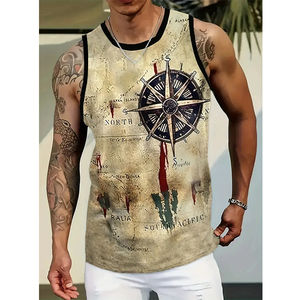 Débardeur de haute qualité pour hommes séchage rapide et durable lavage en machine collection de gros débardeur pour hommes - Product Image 2