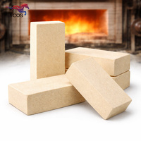 Brique réfractaire de taille standard 230 x 114 x 65 mm, brique dense haute température pour four industriel