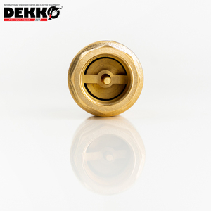 Vanne à bille à sens unique DEKKO OEM 1/2 4 pouces, filetage forgé, NRV, à bascule, standard, hydraulique, en laiton, pour l'eau, 50 ans - Product Image 4