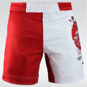 High Street Style Pantalones cortos de MMA personalizados de alta calidad en alta calidad Nueva llegada Pantalones cortos de MMA hechos a medida El mejor material MMA Short - Product Image 3