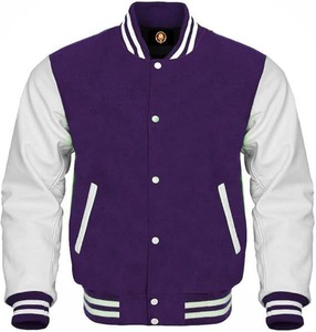 Chaquetas Varsity Casuales con Botones, Estilo Urbano, Logotipo Personalizado en la Parte Delantera, para Hombre y Mujer - Product Image 1