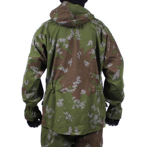Ensemble uniforme tactique de garde imperméable respirant Rip-stop camouflage veste pantalon protection UV polyester unisexe - Product Image 6