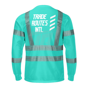 Ensemble de vêtements de travail imperméables haute visibilité | Bib | Chemise à boutons | Pulls à col rond avec broderie personnalisée, prix d'usine, commandes en gros B2B - Product Image 6