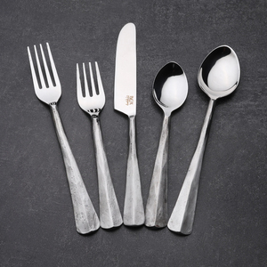 Juego de Cubiertos de Acero Inoxidable con Acabado Espejo, Estilo Moderno, Ecológico, para Cena, Boda, Centro de Mesa, Diseño Infantil - Product Image 4