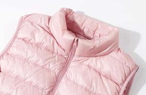 Custom Blank Plain Bubble Dowm Puffer Softshell Suede <b>Vest</b> for <b>Men</b> - Product Image 4