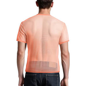 Camisetas de malla informales con tacto ligero para ropa deportiva y camisetas de malla para actividades deportivas - Product Image 4