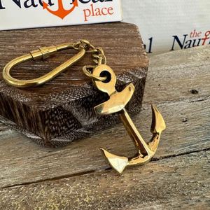 Porte-clés en laiton décoratif en laiton AK en pièce personnalisée finie polonaise pour usage personnel/décor de clé de chambre - Product Image 3