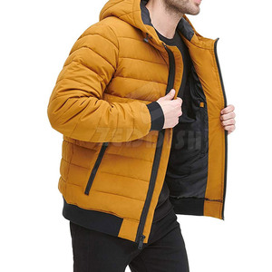 Chaqueta Acolchada para Hombre de Manga Larga, Nueva Llegada de Fábrica, Chaqueta Acolchada Personalizada al por Mayor - Product Image 3