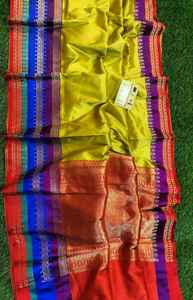 Sarees de seda brocados hechos a medida en una amplia variedad de colores y patrones ideales para reventa por Diseñadores de ropa - Product Image 4