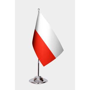 Drapeaux de table imprimés numériquement pour la Pologne - Product Image 1