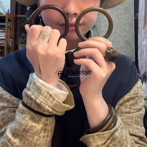 Brazaletes de madera rústica para mercados de decoración del hogar Juegos de regalos artesanales materiales sostenibles de Tradebyd - Product Image 1