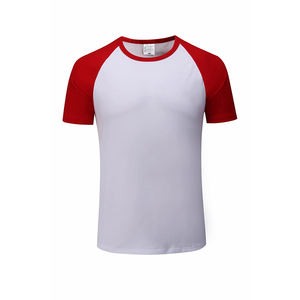 Nueva promoción al por mayor de ropa de talla grande de EE. UU. Sublimación camiseta en blanco transpirable verano deporte 100% camiseta para hombres - Product Image 4