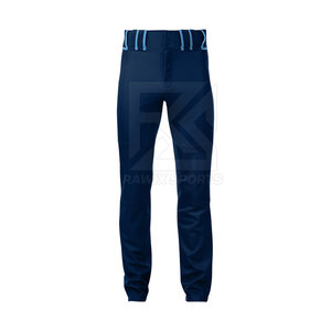 Vêtements de sport, design respirant, prix bas, vente en gros, meilleure vente, pantalon de baseball pour hommes, personnalisé, 100% polyester - Product Image 1
