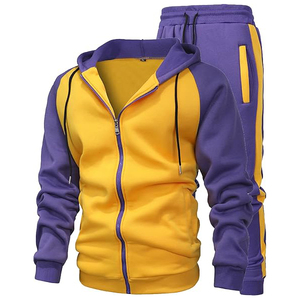 Conjunto Deportivo de Invierno Personalizado para Hombre, Talla XL, de Alta Calidad, Informal, para Correr, Gimnasio, Ropa Deportiva, Sudadera con Capucha, Pantalones, Logotipo, Gran Venta, Talla Grande - Product Image 1